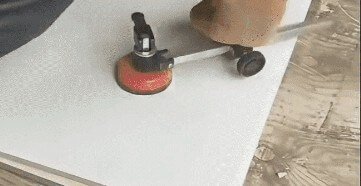 large circular glass cutter