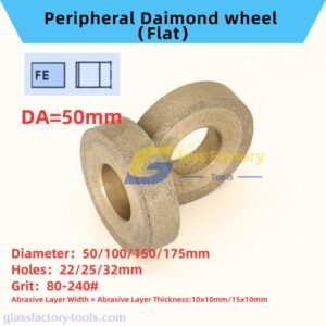 D50mm Flat edge Peripheral Diamond wheel