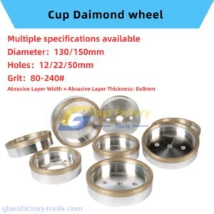 130/150mm Cup Diamond Wheel