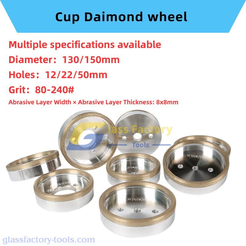 130/150mm Cup Diamond Wheel