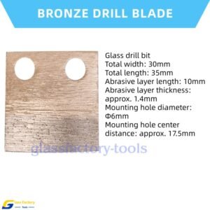Drill Plate blades, New type shelf sharpen drill blade