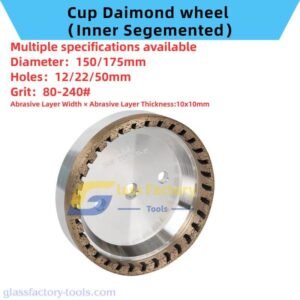 150/175mm Inner Segemented Cup Diamond Wheel