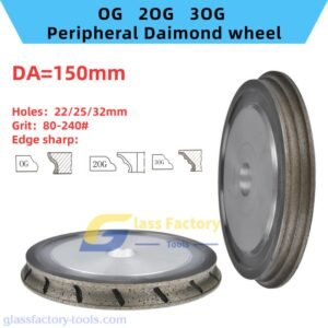 D150mm OG & 2OG & 3OG Peripheral Diamond wheel