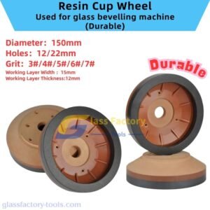 Resin-Bond Diamond Wheel for glass bevelling machine(Durable)