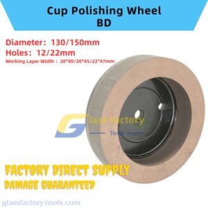 BD Cup Polishing Wheel For glass edging machine