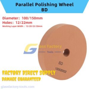 BD parallel Polishing Wheel For glass Chamfering machine , Shaped machine and CNC