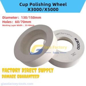 X3000/X5000 Polishing Wheel For glass edging machine